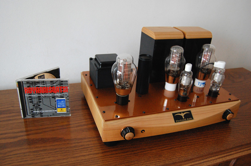 Single Ended stereo tube amplifier based on 300B and 310A tubes