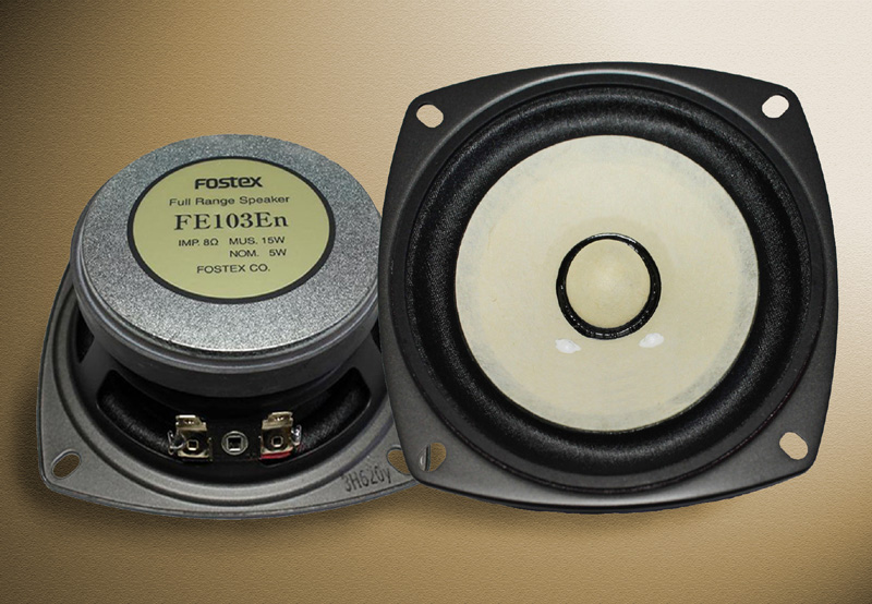 Pair of Fostex FE-103 E/n 4 inch Fullrange Drivers