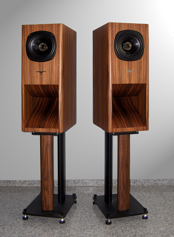 Bookshelf BVR Loudspeaker with Tannoy model 1666 coaxial driver