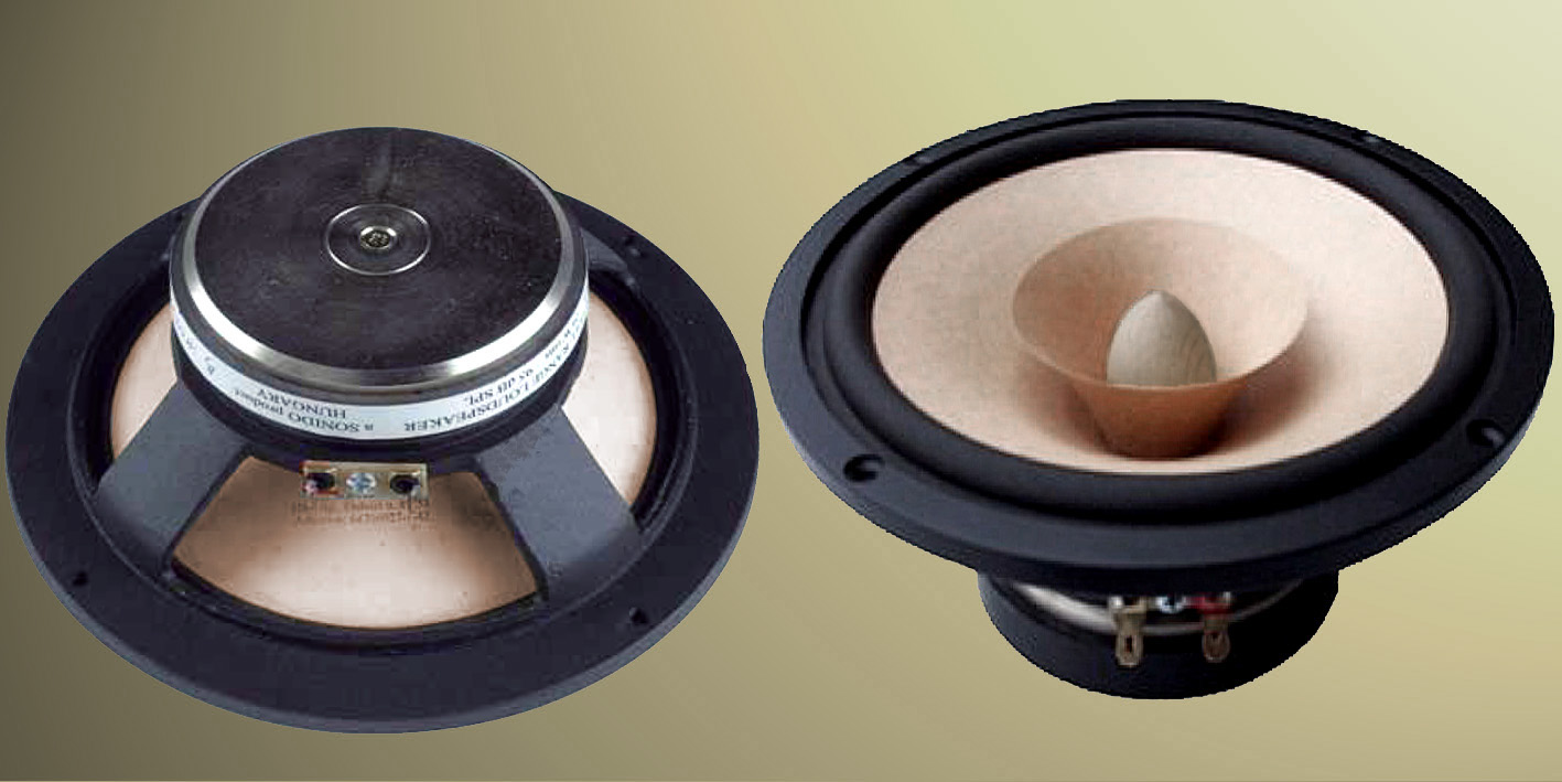 Pair of SONIDO SFR-200 8 inch Fullrange Drivers