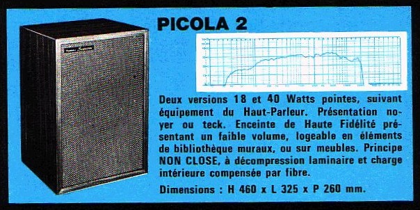 Supravox Picola 2 Loudspeaker System