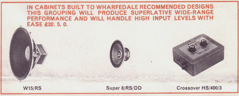 Wharfedale Super 8 RS DD Fullrange Magnet System